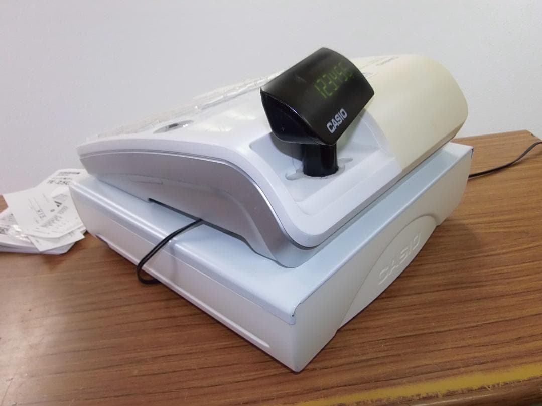 設定無料 CASIO TE-2500-15S レジスター 15部門 250815