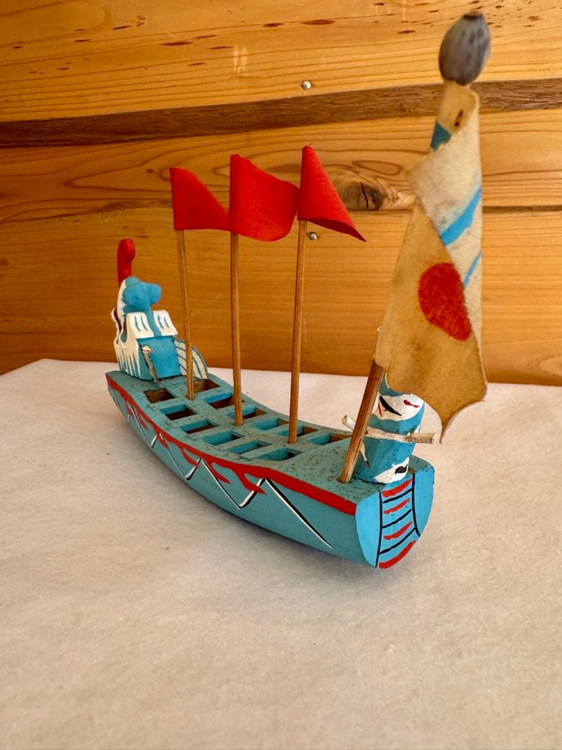 琉球郷土玩具 『ハーリー・青』 古倉保文さん 郷土玩具 民藝 伝統文化 芸術