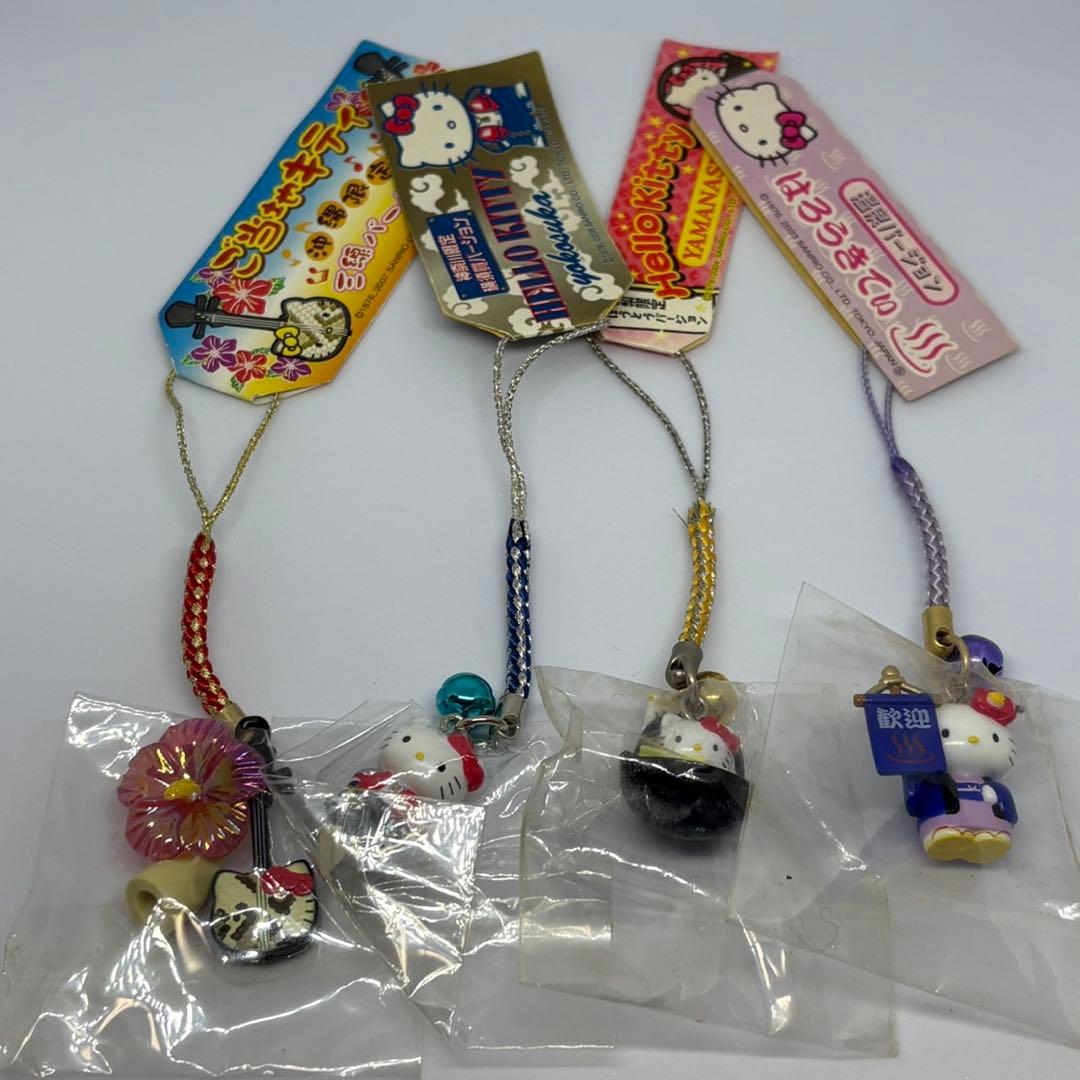 希少　ハローキティ　ご当地　根付け　ストラップ　キーホルダー　大量　まとめ売り