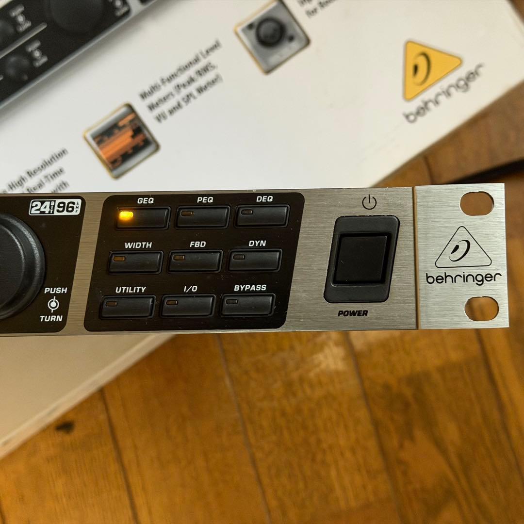BEHRINGER ベリンガー DEQ2496 デジタルプロセッサー