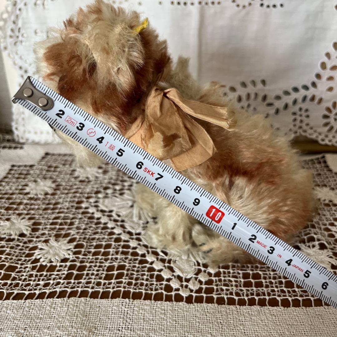 シュタイフ　犬のぬいぐるみ　Molly Puppy Steiff タグボタン有