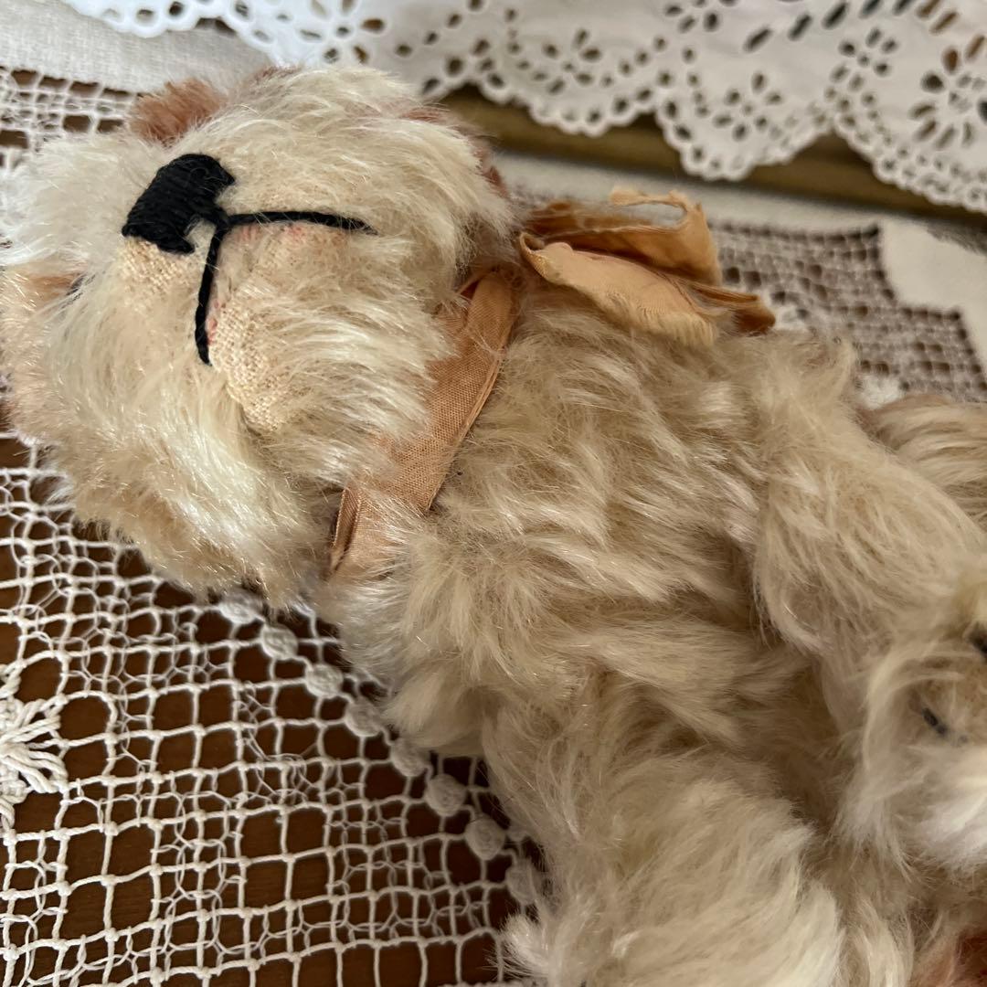 シュタイフ　犬のぬいぐるみ　Molly Puppy Steiff タグボタン有