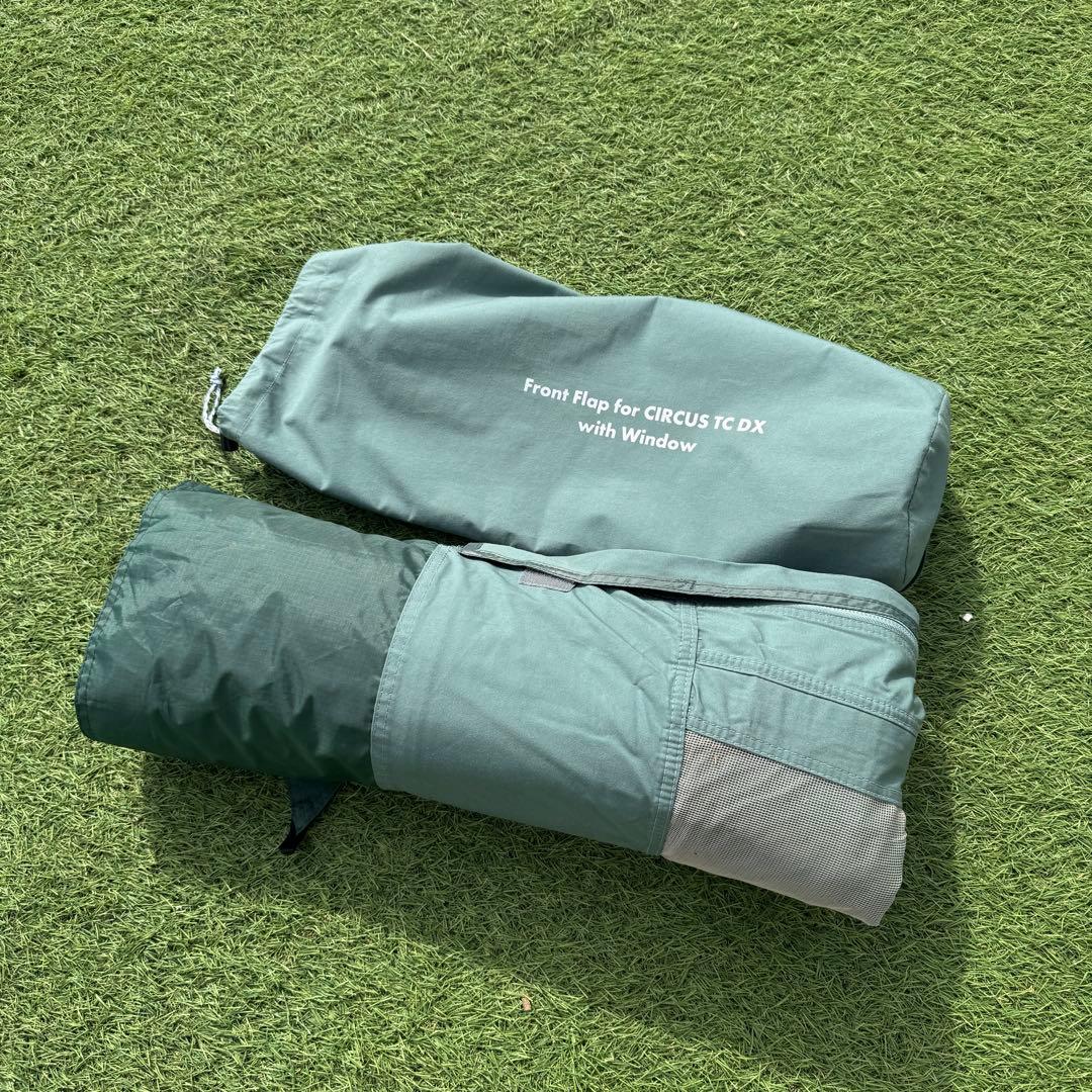 美品　サーカスTC DX ダックグリーン フロントフラップ