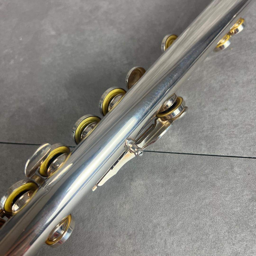 比較的美品　YAMAHA　ヤマハ　YFL-312　頭部管銀　SILVER　Eメカ