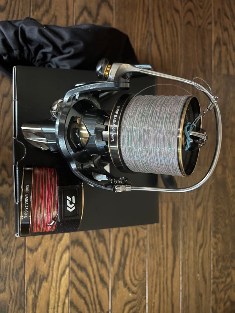 ダイワ21サーフベーシア45 06PE予備スプール各スプールPE0.6 250m