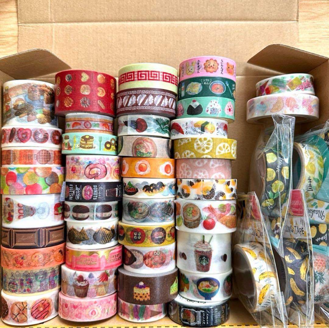 フード 食べ物 日本製 海外製 マスキングテープ まとめ売り 大量