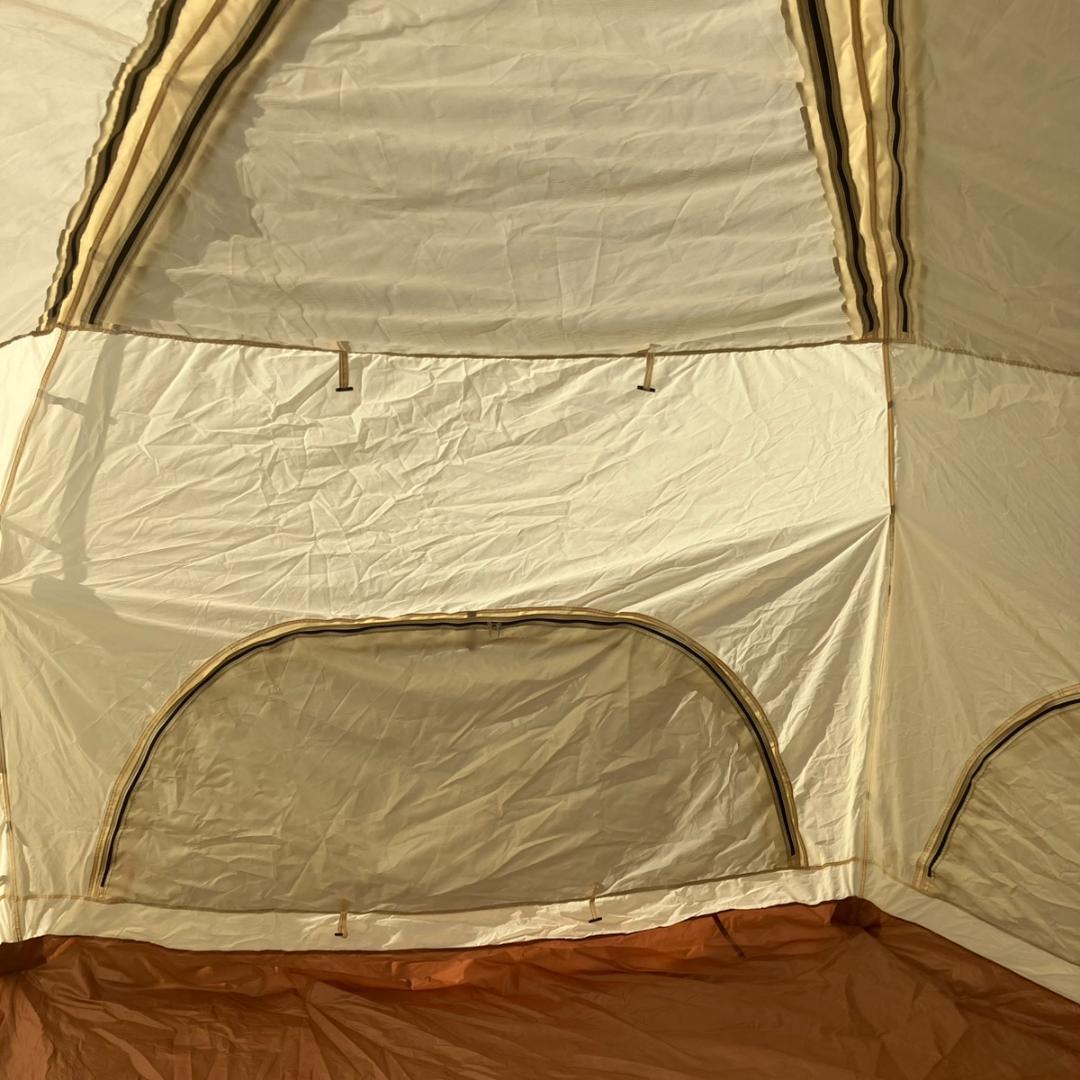 DOD T6-057-BR 大型ワンタッチ でかキノコテント しいたけ ブラウン