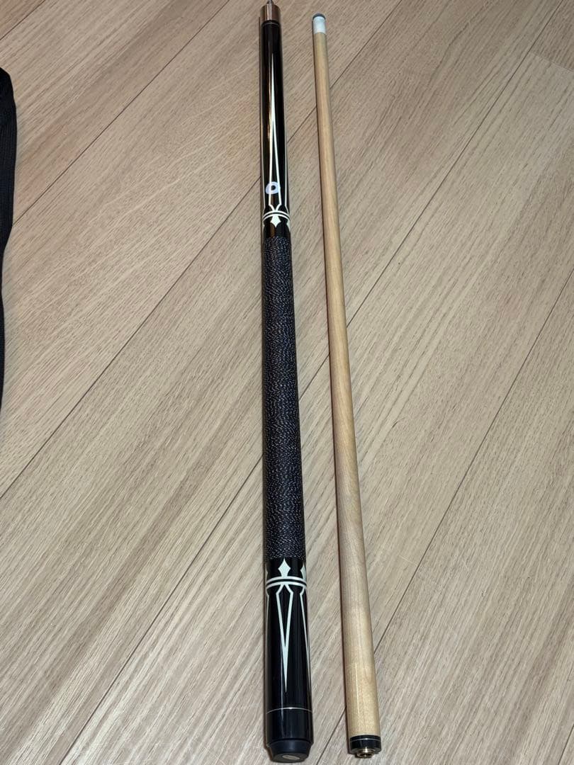 ビリヤードキュー&ケース　2本セット