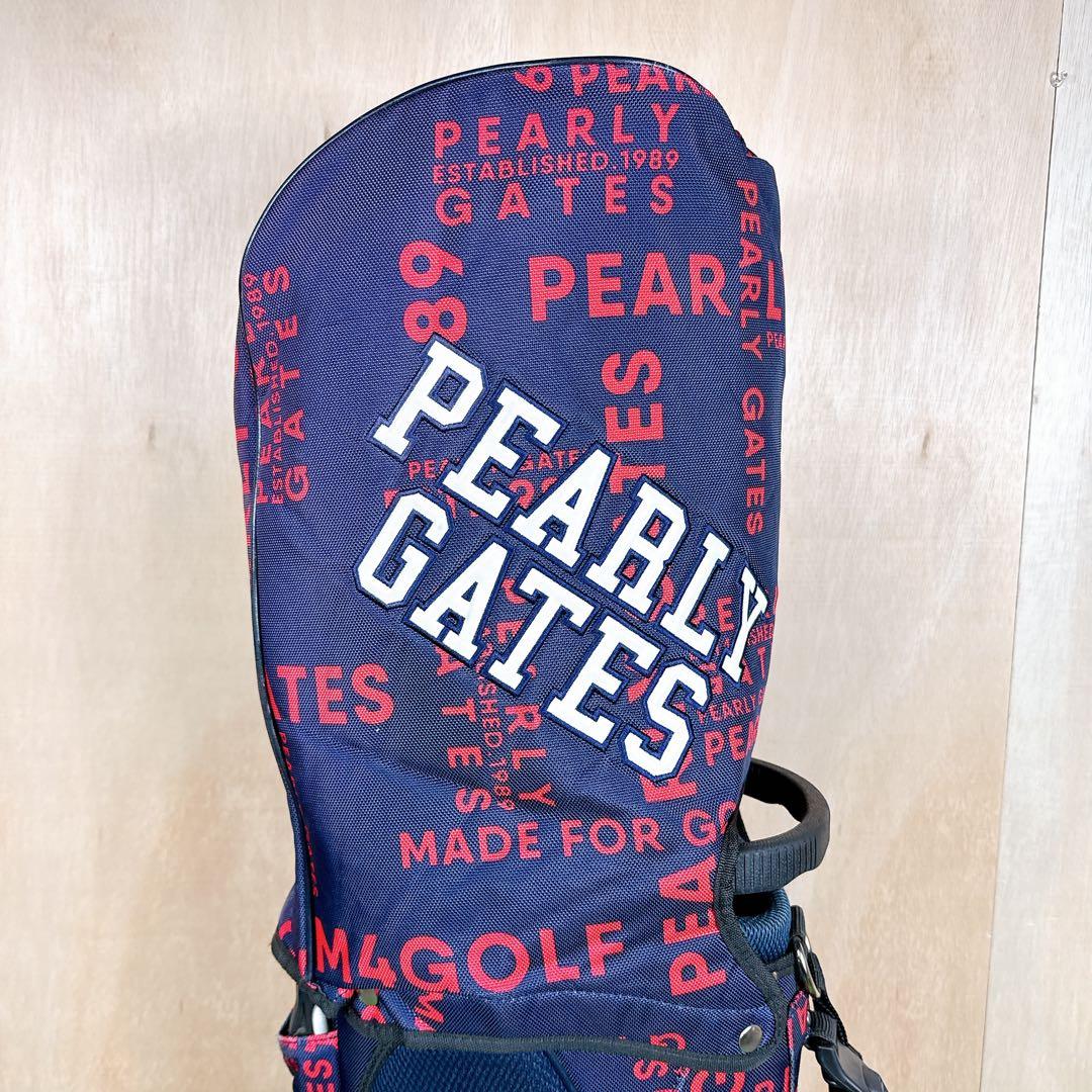 PEARLYGATES キャディバッグ スタンド式 ヘッドカバー付き 6分割