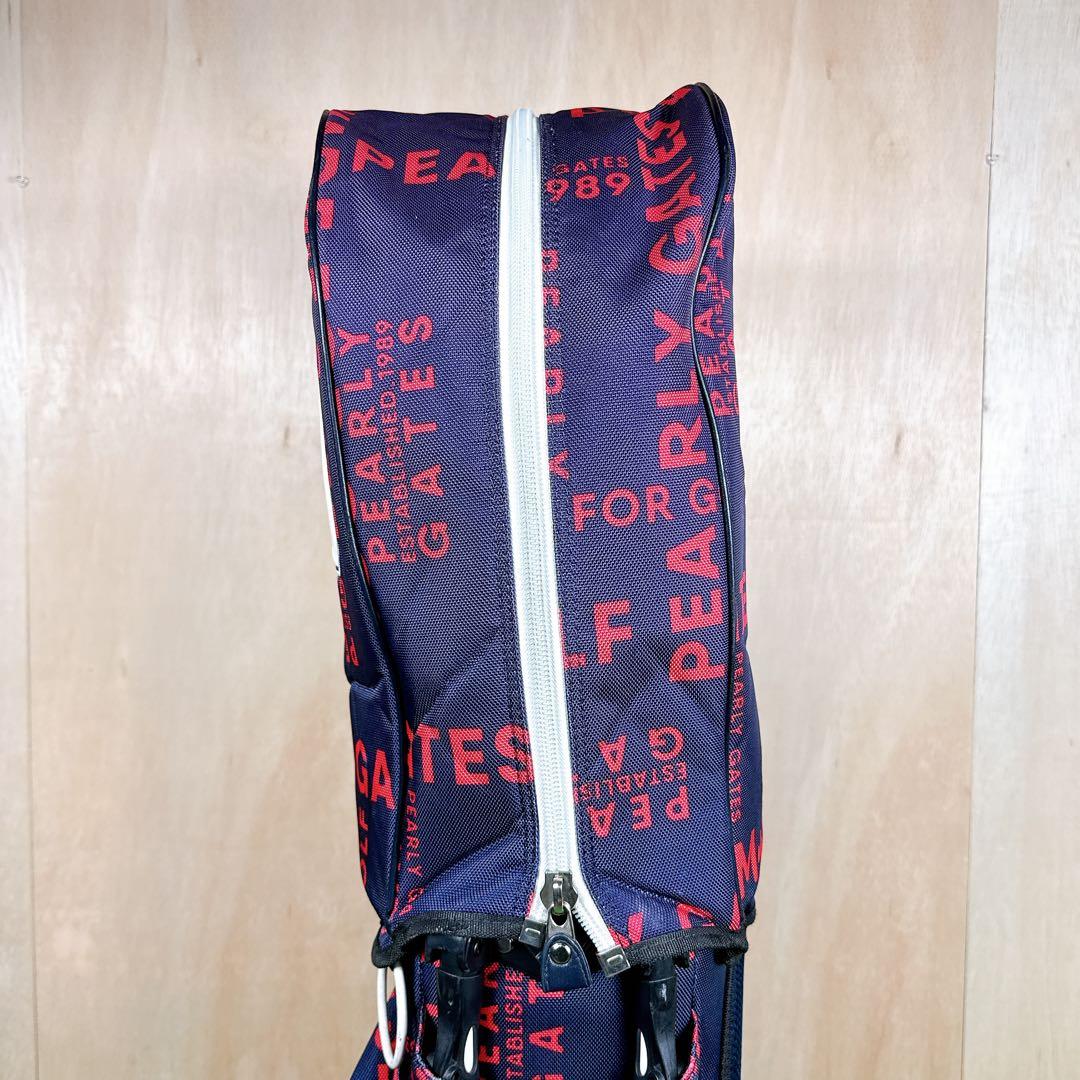 PEARLYGATES キャディバッグ スタンド式 ヘッドカバー付き 6分割