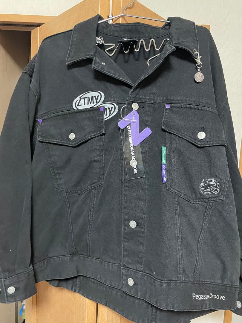 ZUTOMAYO ブラックデニムジャケット