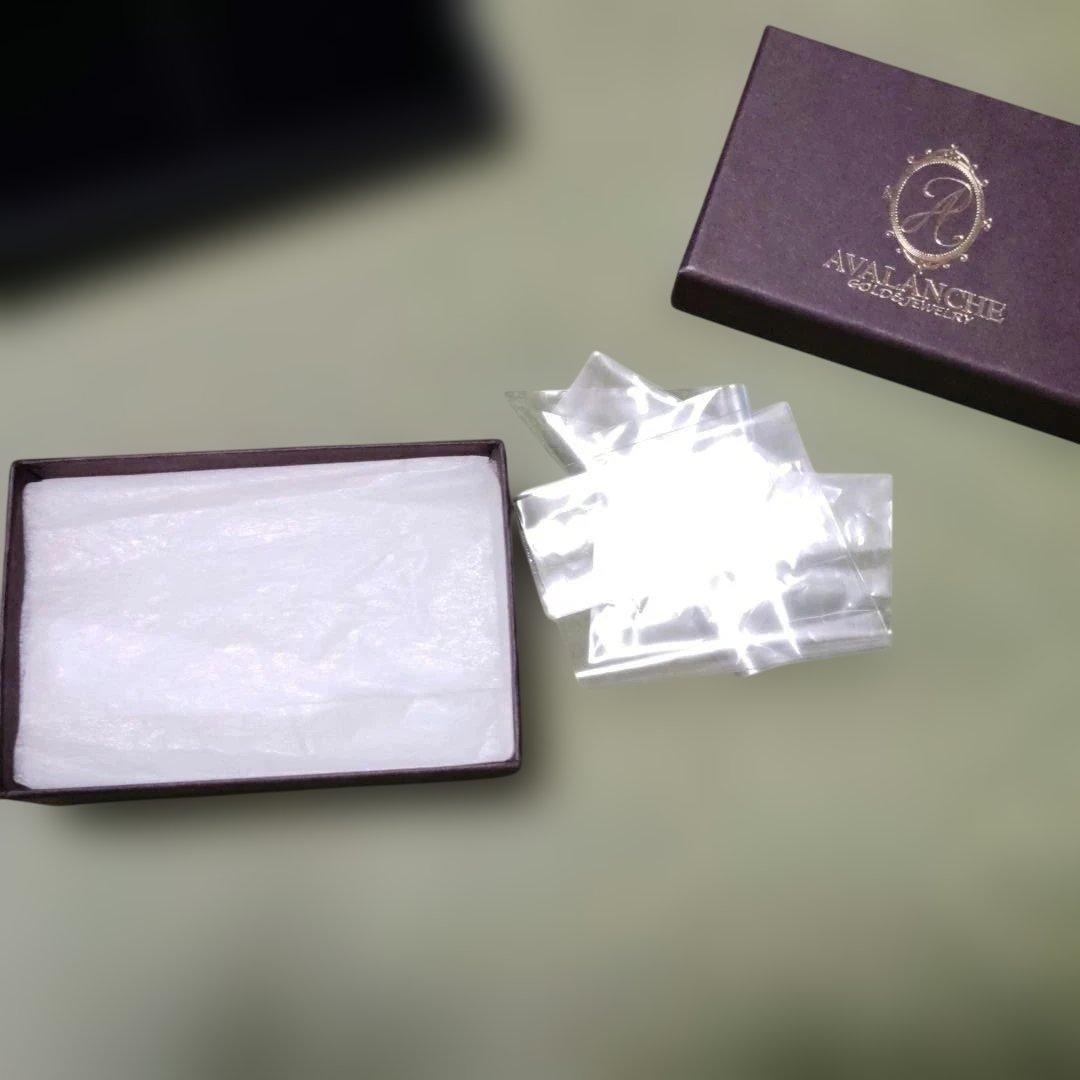 紙袋　ショッパー　ギフト　箱　プレゼント　アヴァランチ　アクセサリー　ネックレス