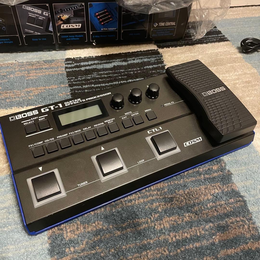 BOSS GT-1 社外アダプター付き