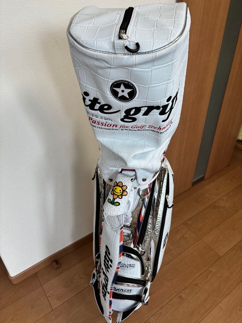 ゲン★高級レア限定品★超お洒落elite grips キャディバッグ