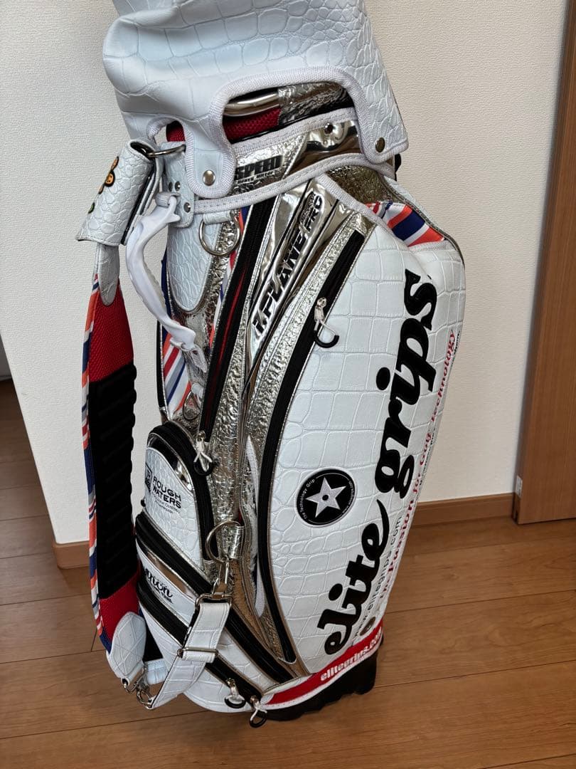 ゲン★高級レア限定品★超お洒落elite grips キャディバッグ