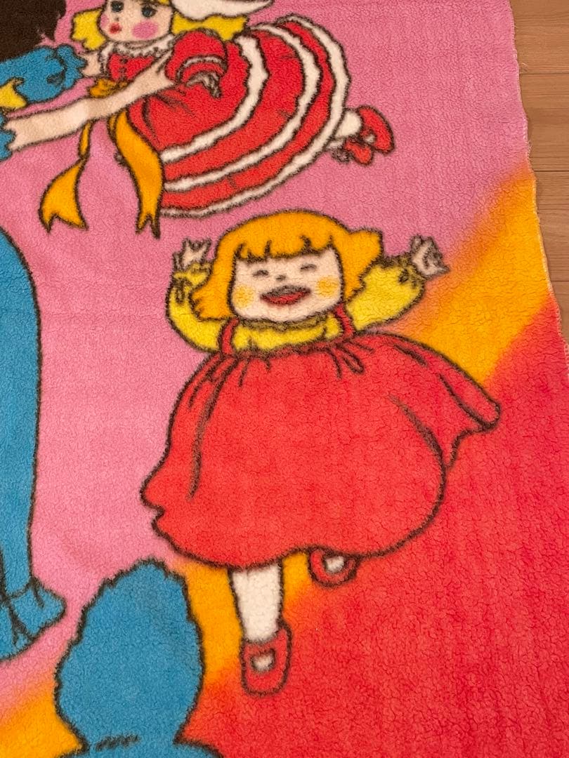 【当時物】小公女セーラ 毛布 【レア】