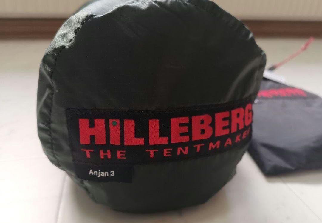 hilleberg ヒルバーグ アンヤン3 グリーン 新品フットプリント付き