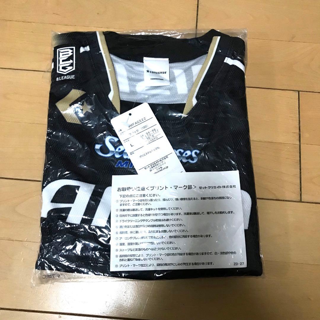 新品 Bリーグ シーホース三河 長野誠史 直筆サイン オーセンティックユニホーム