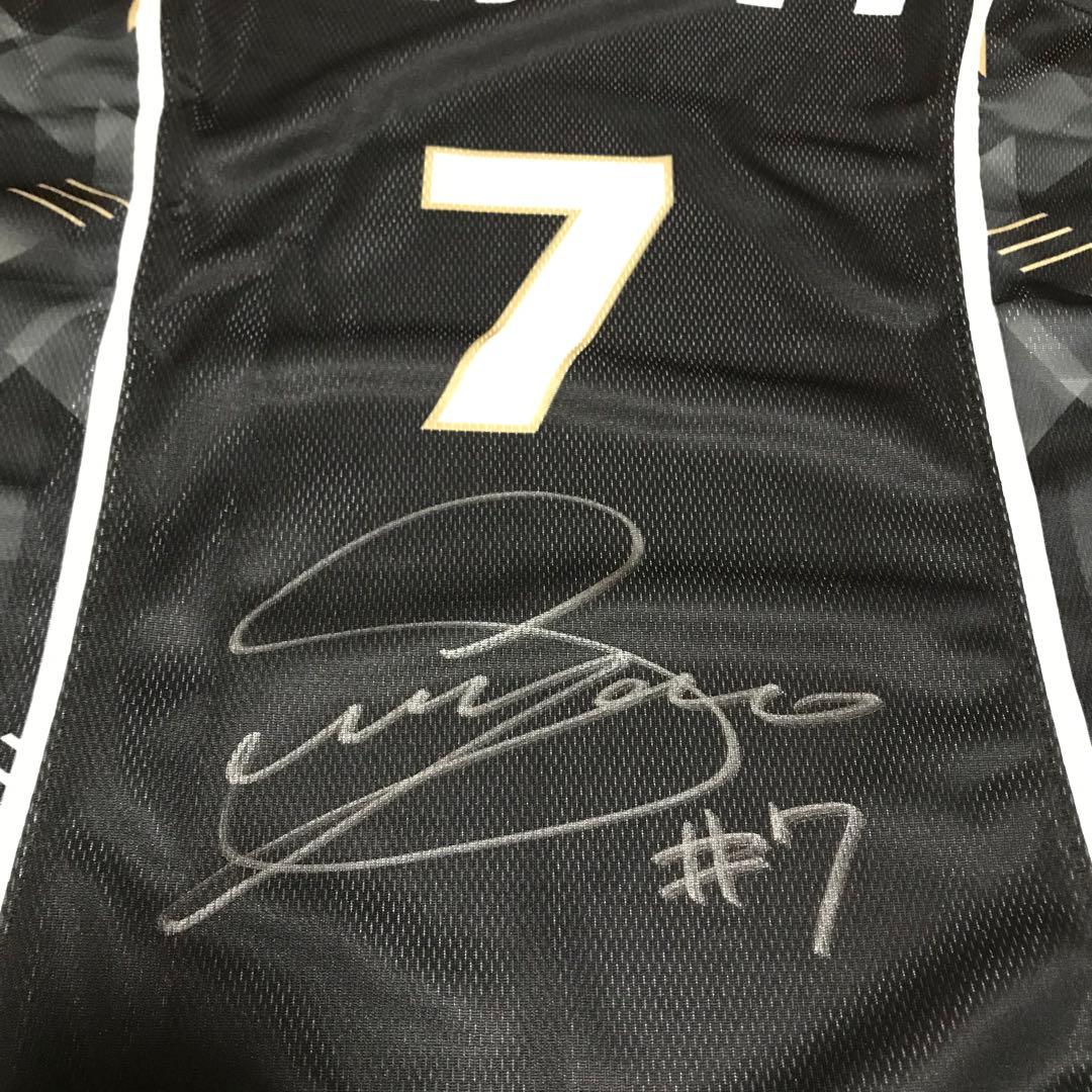 新品 Bリーグ シーホース三河 長野誠史 直筆サイン オーセンティックユニホーム
