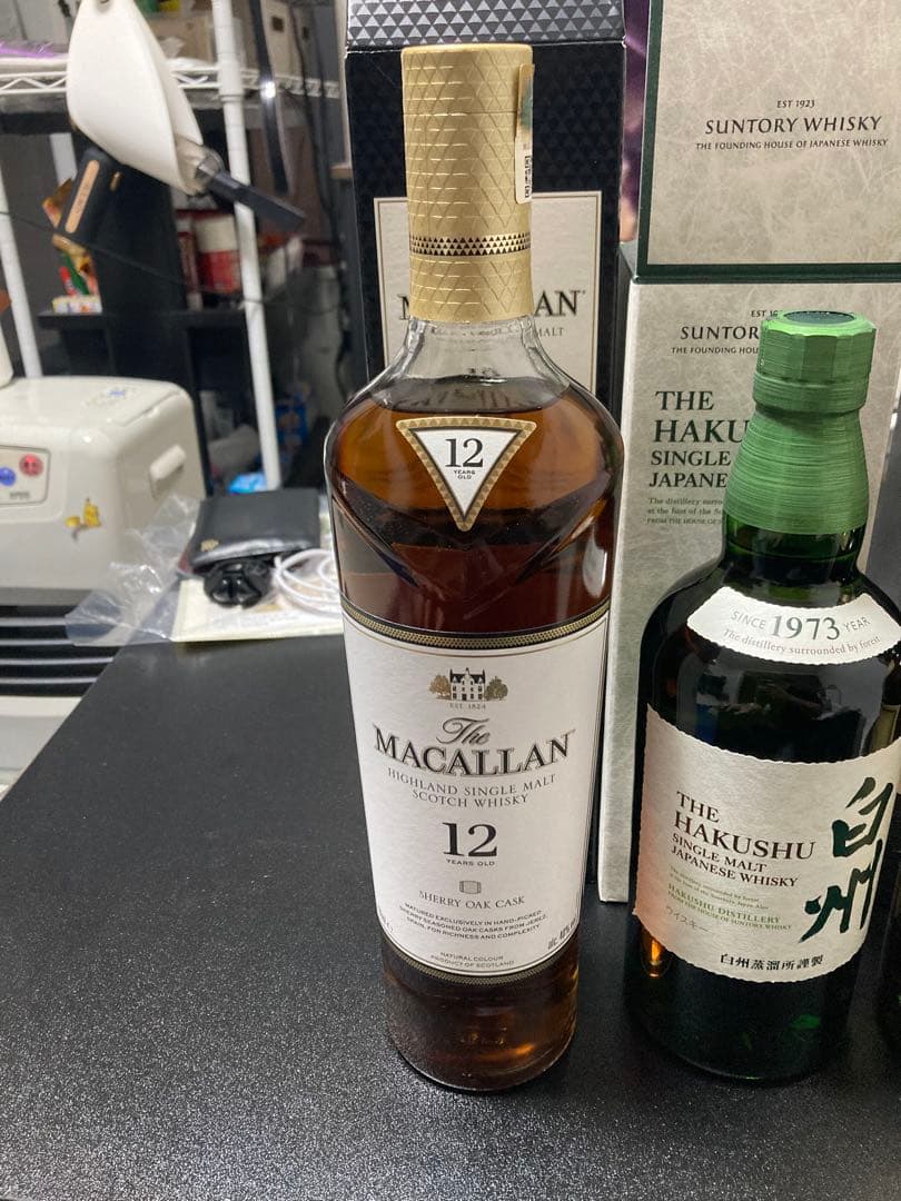 マッカラン12年、白州、竹鶴　700mlセット