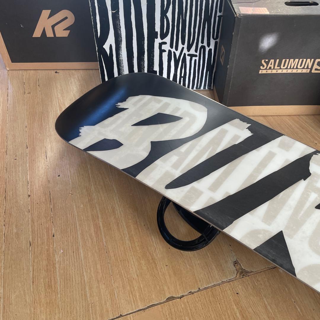 BURTON×HEAD　バートン　スノーボード　ヘッド　バインディング付