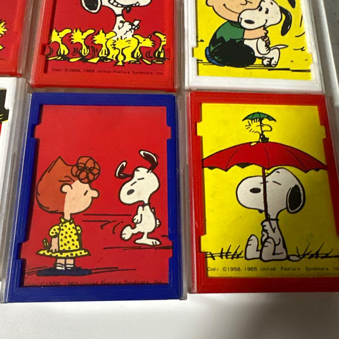 【希少ヴィンテージ】スヌーピー 森永チャミーチョコレート 空き箱 12個