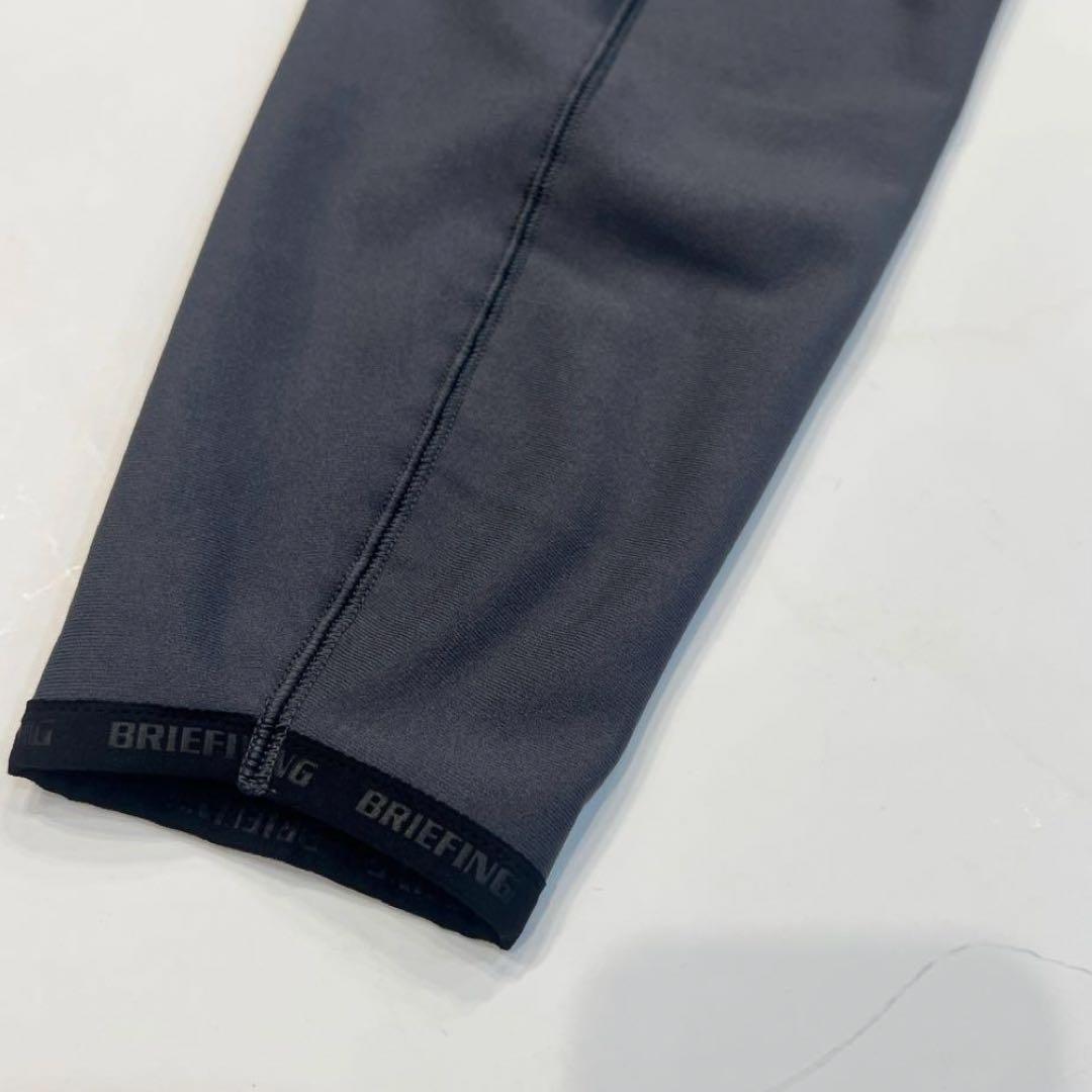 新品　BRIEFING MEN’S LOGO HOODIE チャコールM