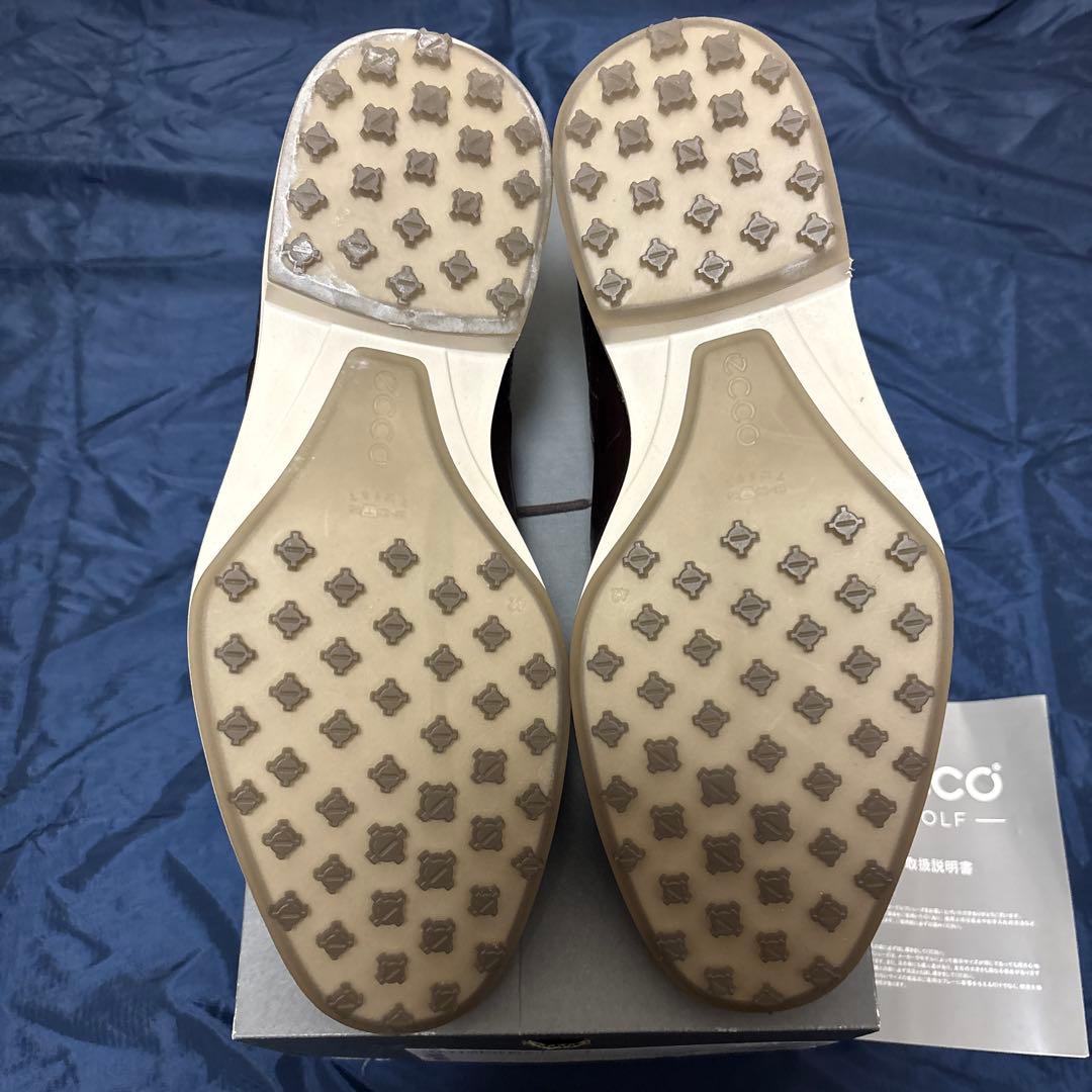 【新品】ecco スパイクレスゴルフシューズ クラシックハイブリッド EU42