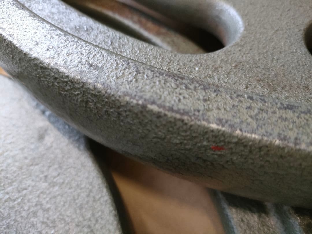 7/0603m02 IVANKO 45ポンド ダンベルプレート　2枚