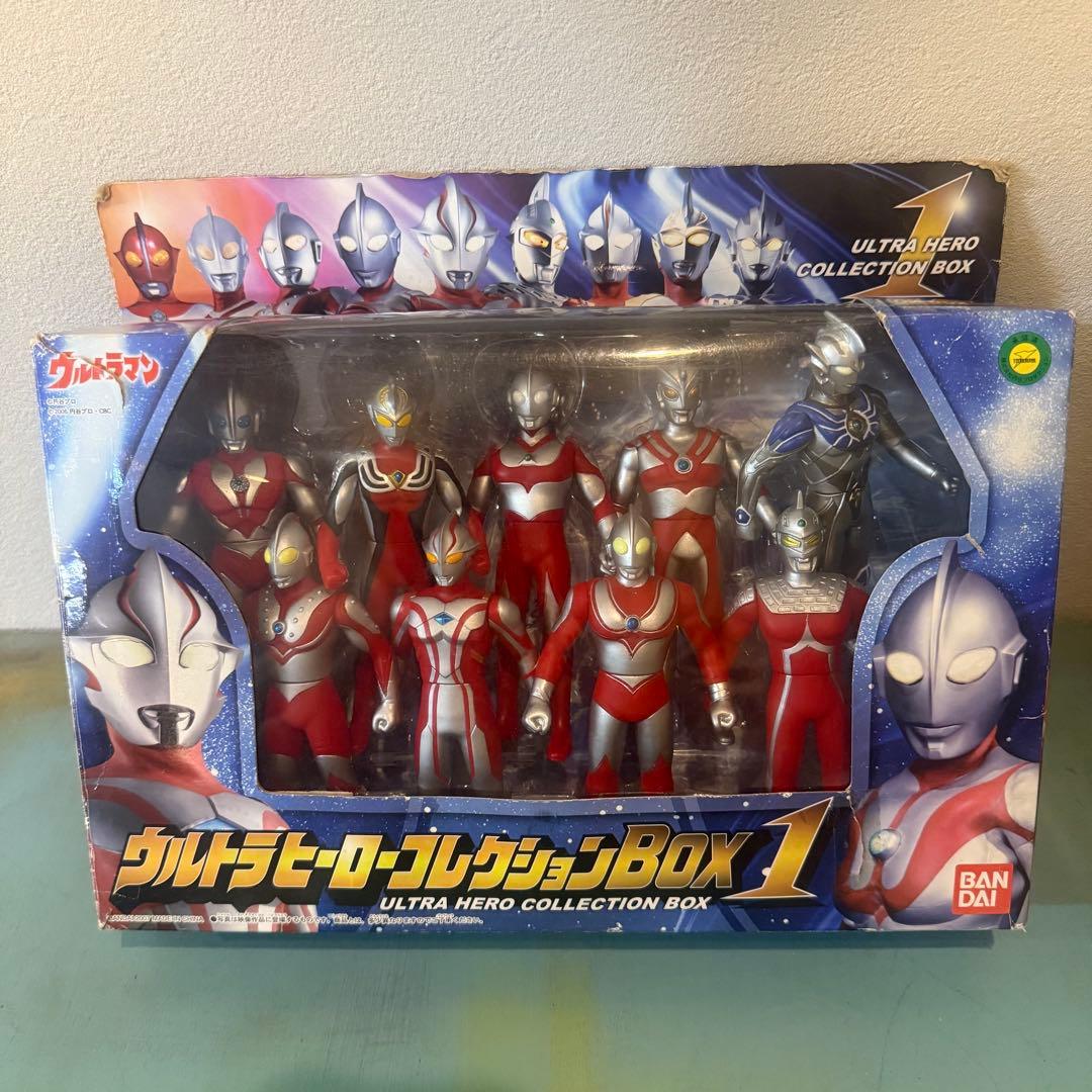 ウルトラヒーローコレクションボックス１，２，３セット