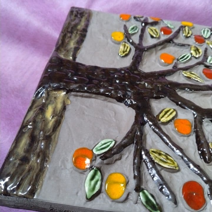 Jie Gantofta ジイ・ガントフタ リンゴの木 陶板 SWEDEN 新品