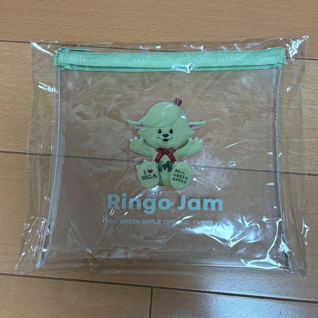 新品未使用　ミセス　フィヨルド　スピードJAM'Sくじ　クリアポーチ　メメル