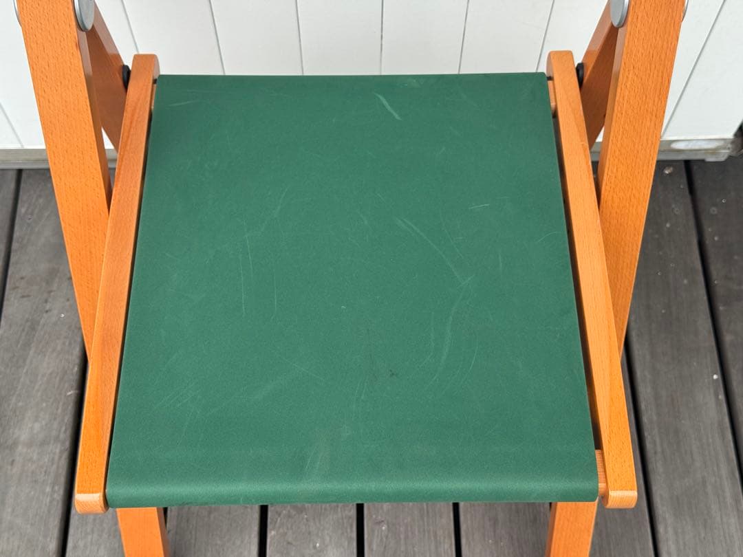 1990's ミッドセンチュリー ポストモダン 折りたたみチェア 2脚セット