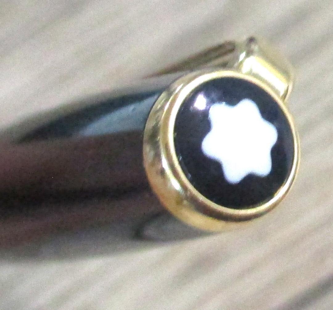 モンブラン 万年筆 ペン先14K MONTBLANC インク付き