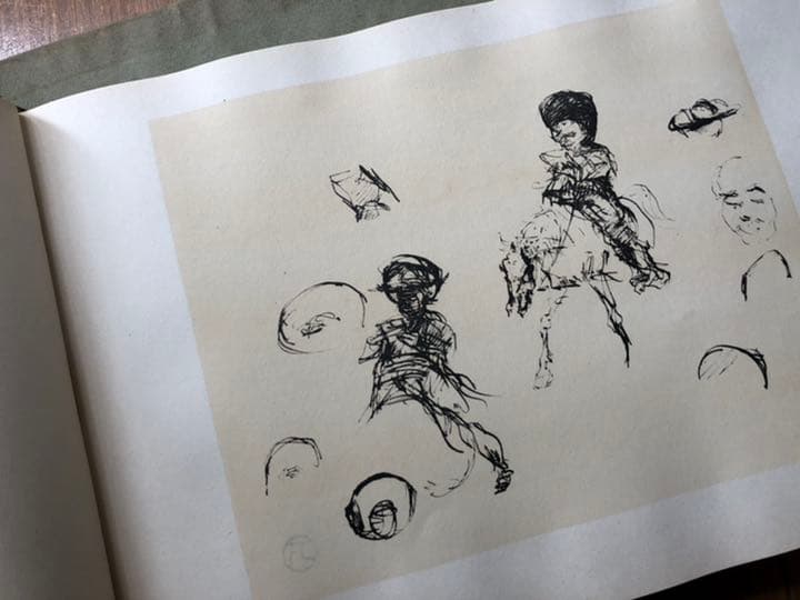 ロートレック　素描画集。