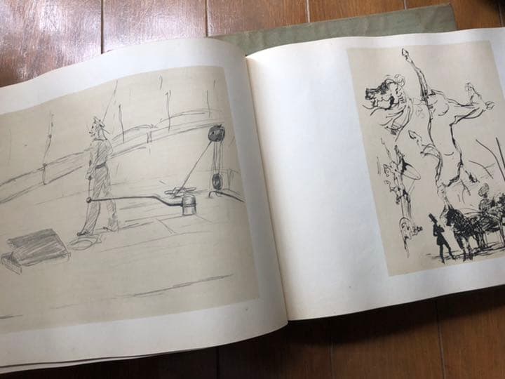 ロートレック　素描画集。