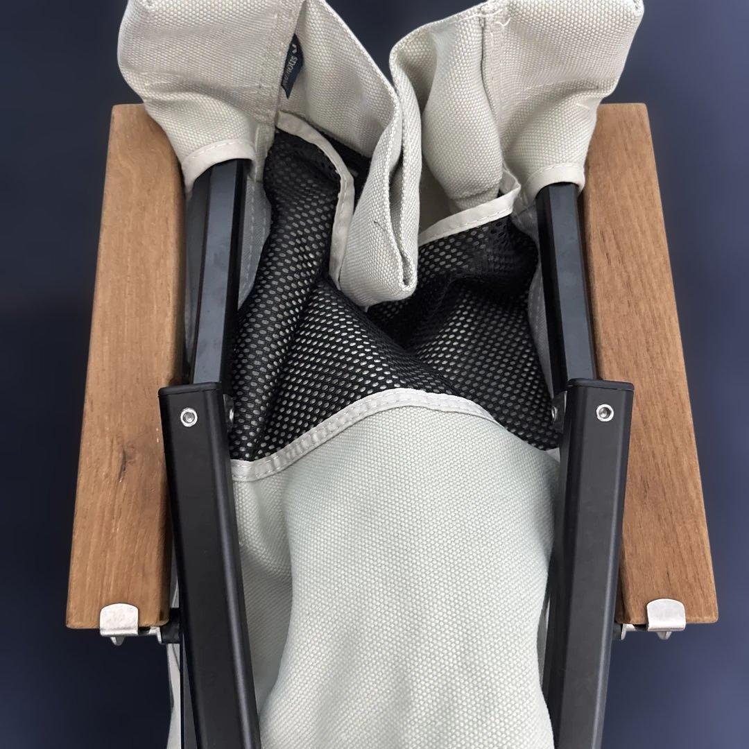  Peak ローチェア ショート LV-093IV アイボリー 収納袋付