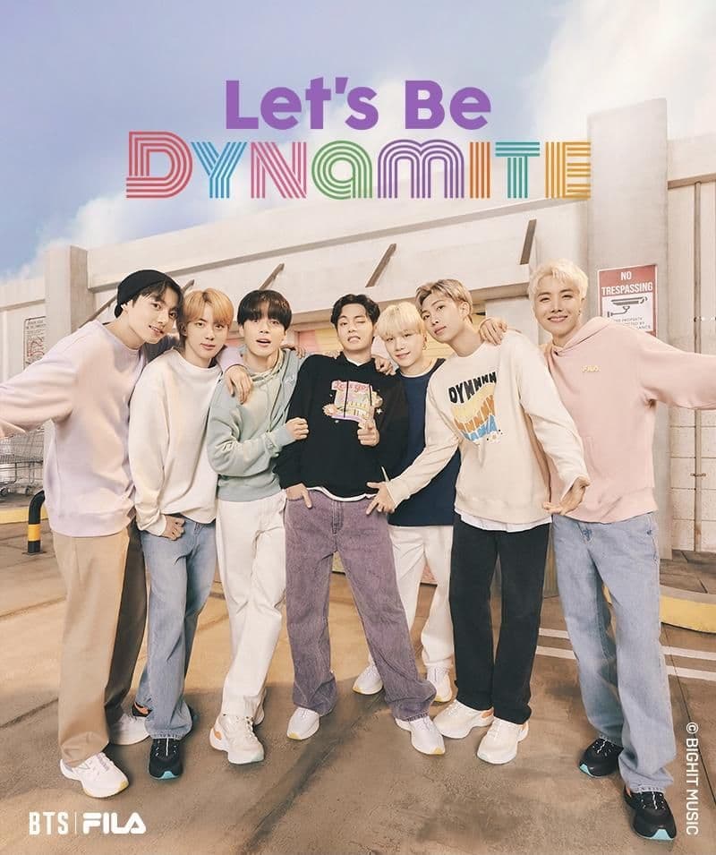 BTS　ジョングク　FILA　Dynamite　トレーナー　M　新品　匿名配送