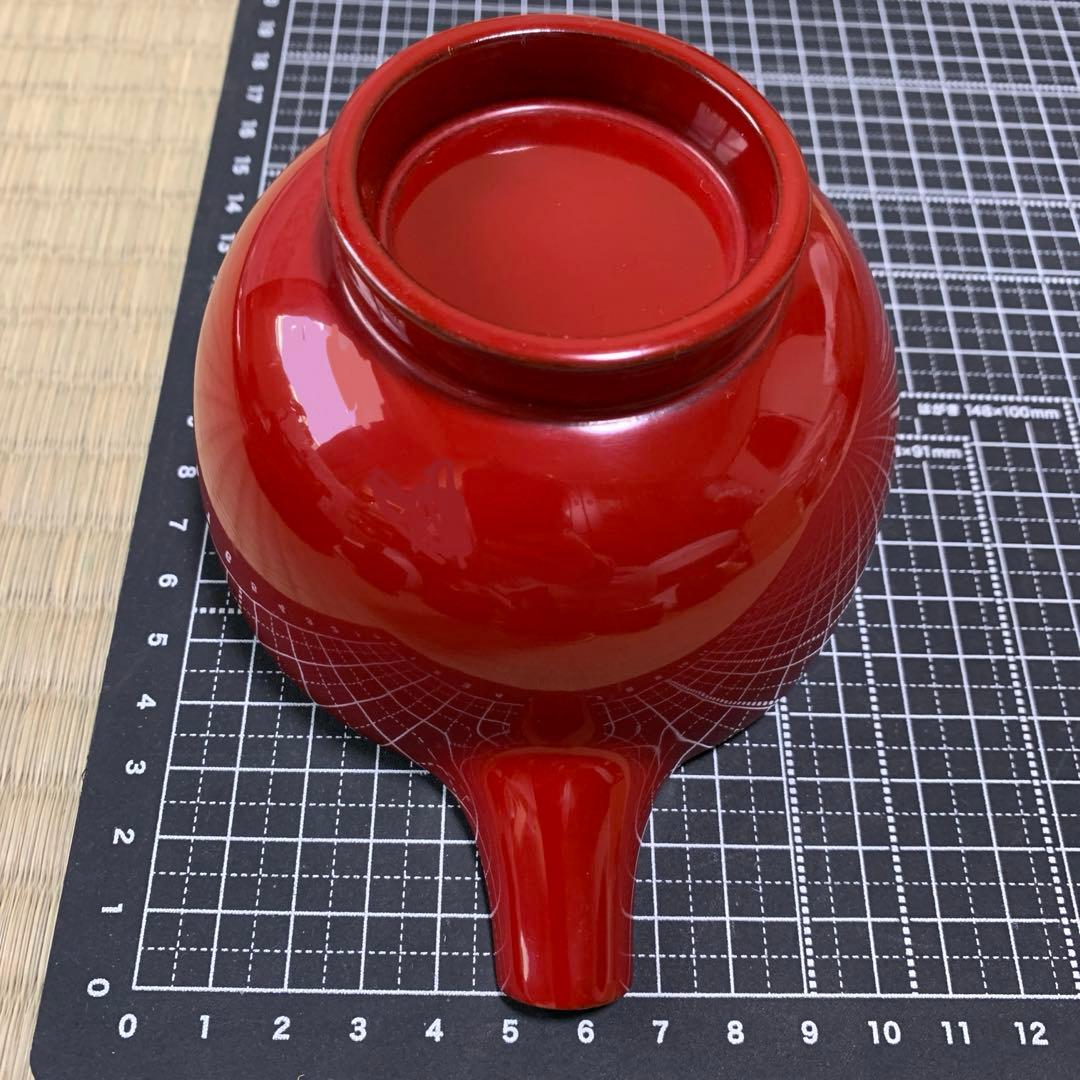 高級品 輪島塗 片口／朱塗