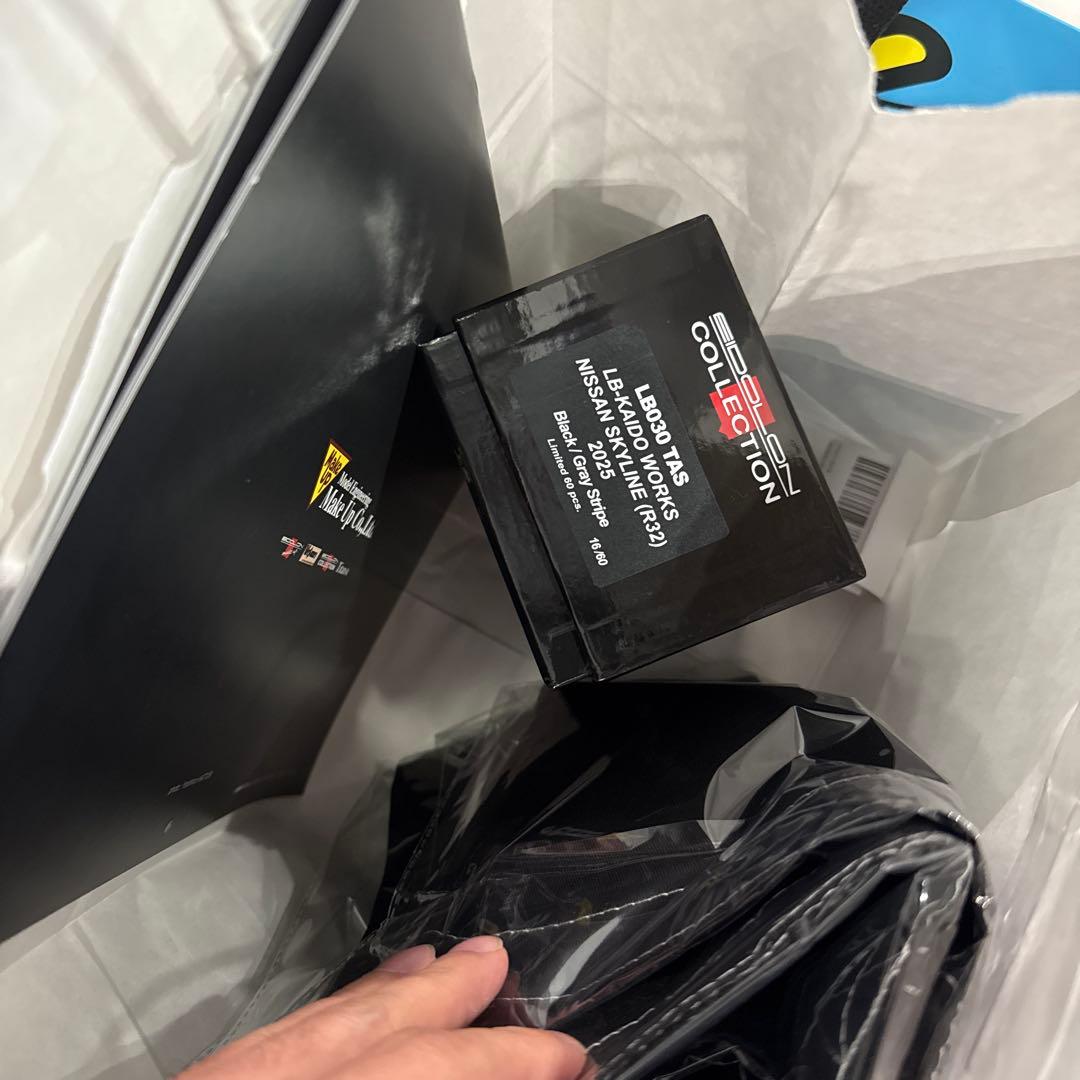 ミニカー LB-KAIDO WORKS NISSAN SKYLINE (R32) 2025