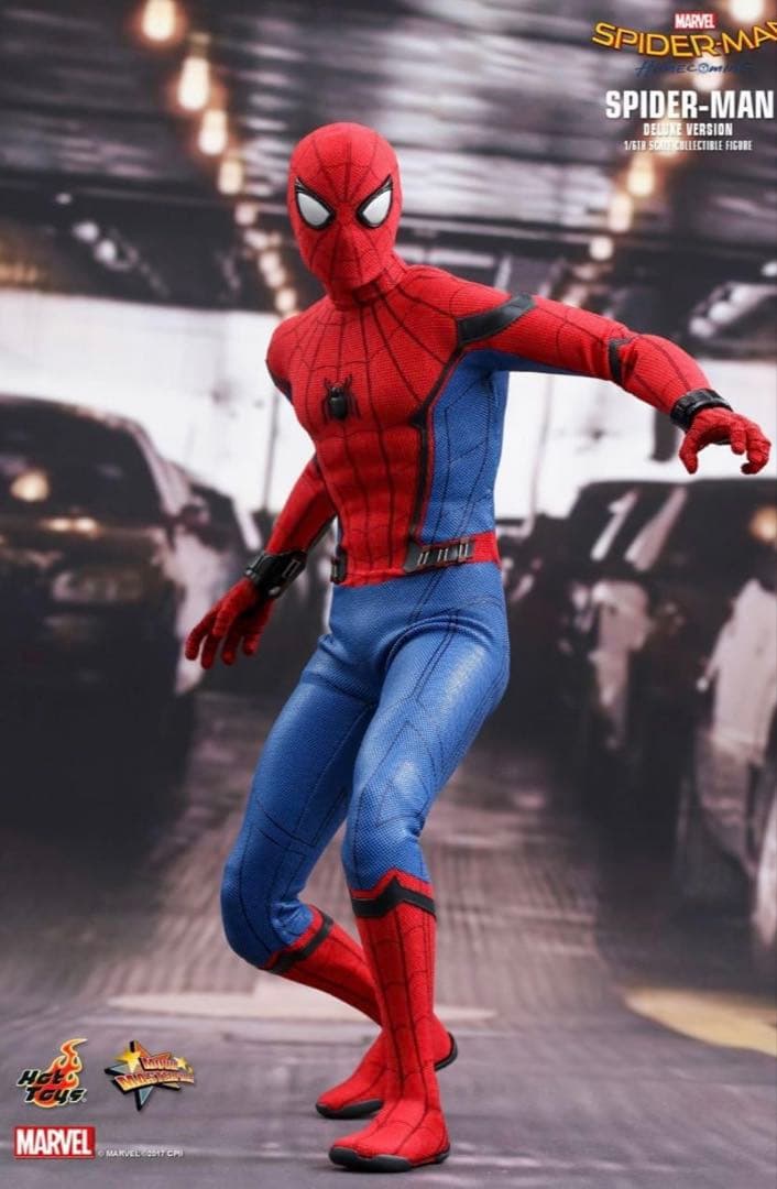 未開封ホットトイズスパイダーマンホームカミング1/6
