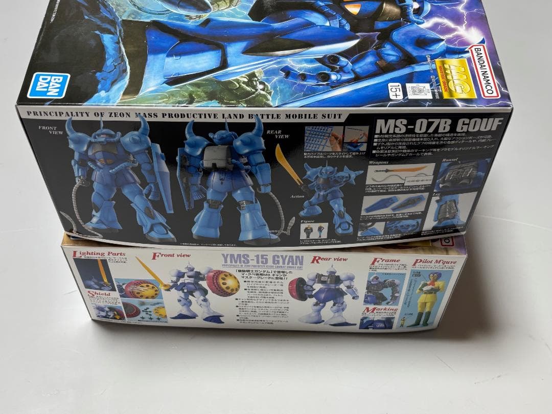 【宇宙世紀ジオン軍MG4点】シャア専用ザク シャア専用ズゴック グフ ギャン