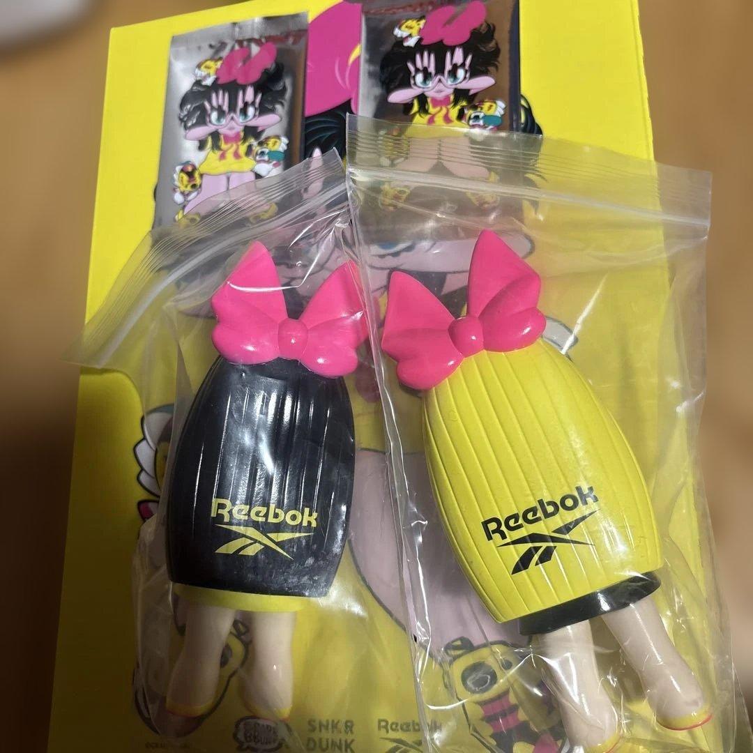 新品未使用　にぎるちゃんソフビ　Reebokコラボ