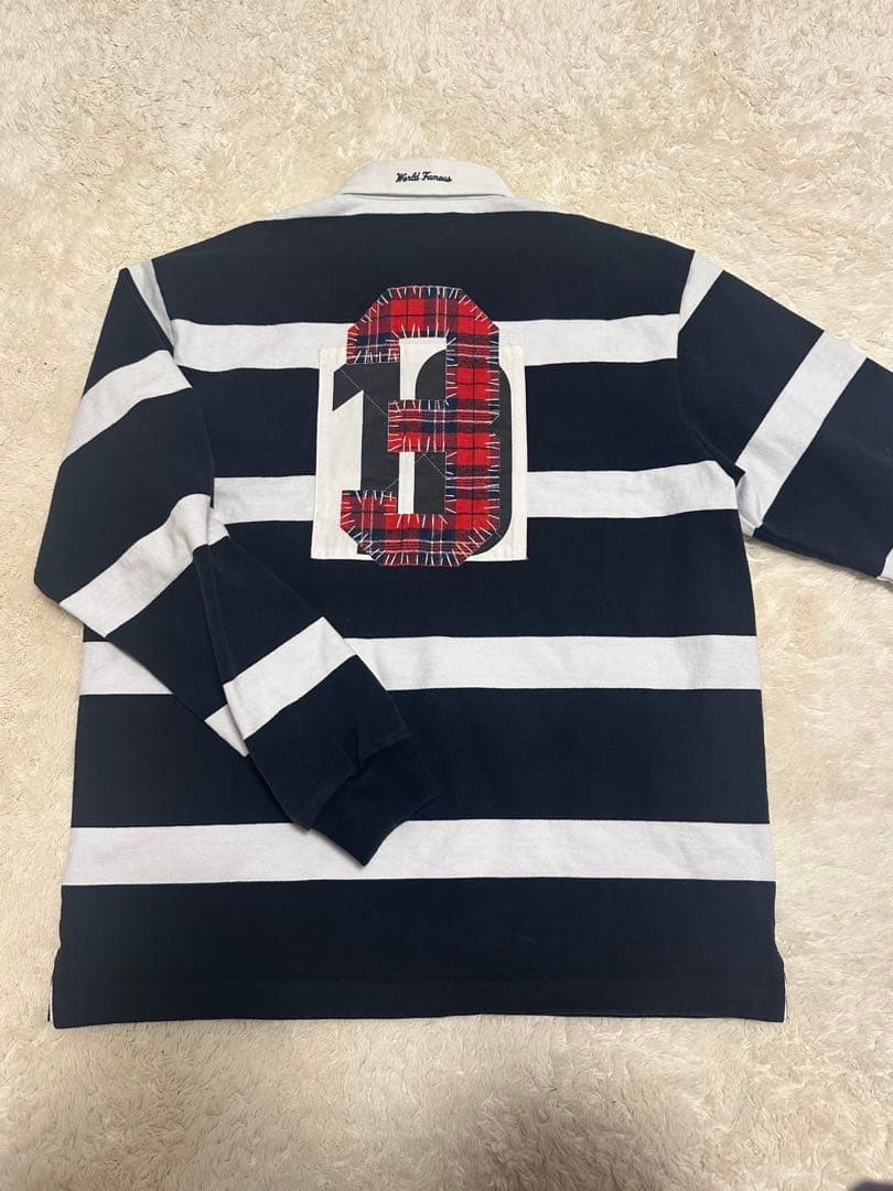 ウェア Supreme Stripe Rugby S