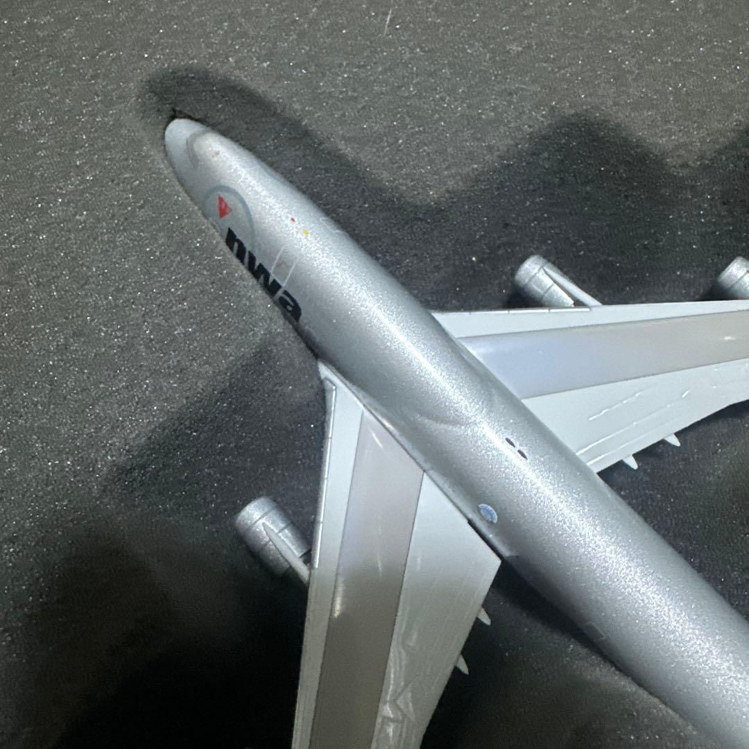 ノースウエストB747-400 1/300 hogan限定品未展示　NWA 貴重