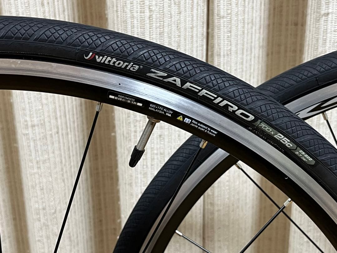 ★早い者勝ち！中古超美品！シマノWH-100RS前後+ザッフィーロ