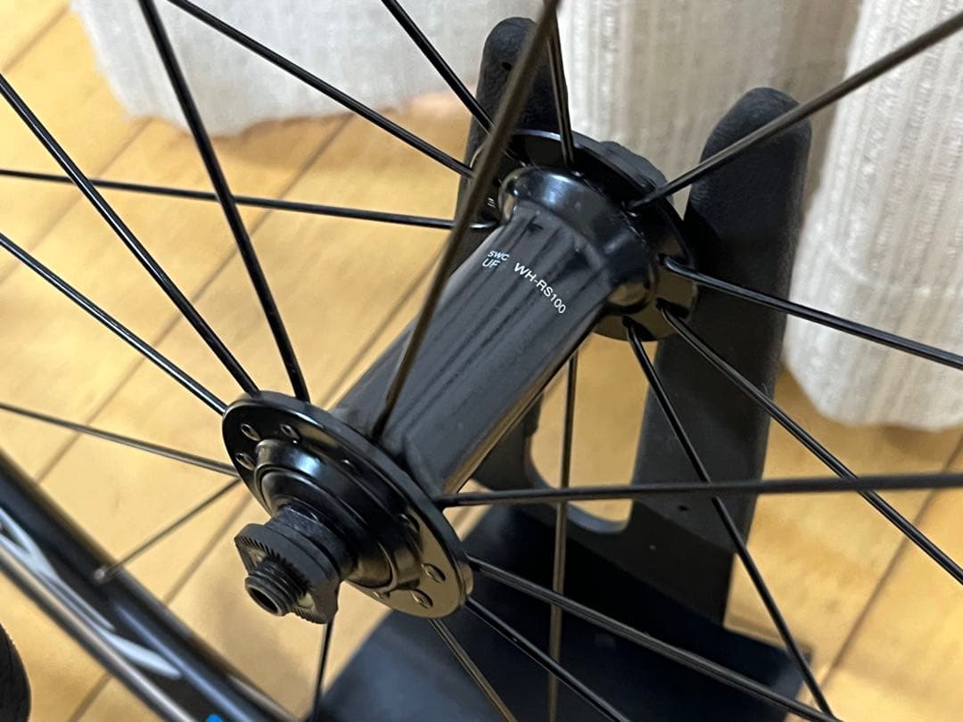 ★早い者勝ち！中古超美品！シマノWH-100RS前後+ザッフィーロ