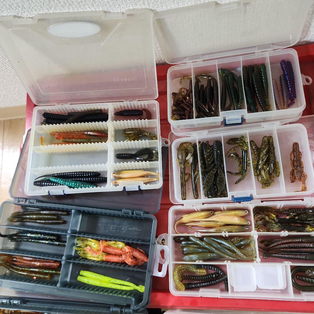 バス釣り引退　ワーム　フック　シンカー　ジグヘッド　まとめ売り★