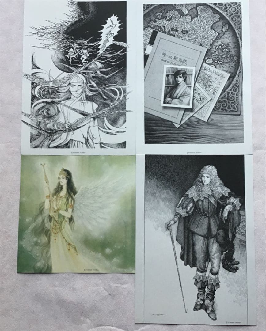 内田善美　自選複製原画集　少年たちの記憶