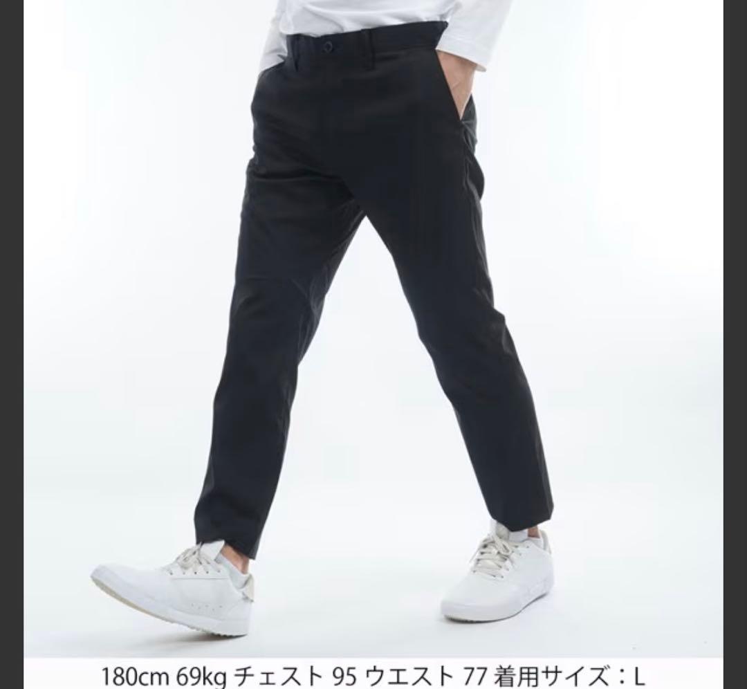 春物【トラヴィスマシュー】アンクルパンツ Mサイズ ブラック